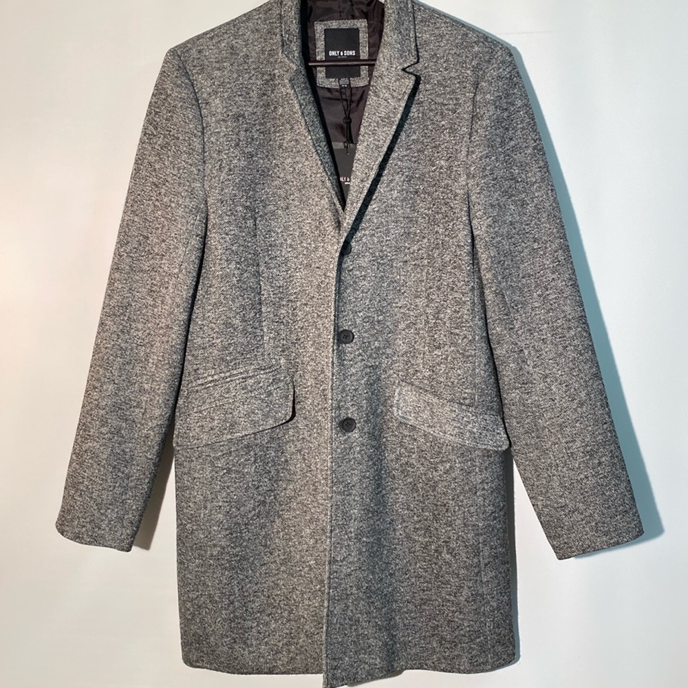 Only & Sons - NWT Onsjulian Mens king coat. Size M